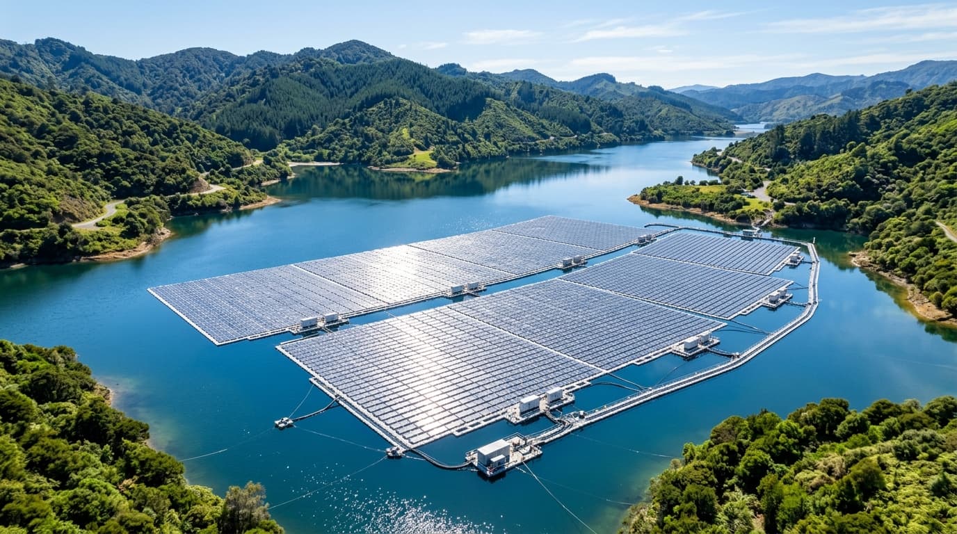 Floating Solar PV Installation Techniques & Material Optimization — Seminar & Live Demo