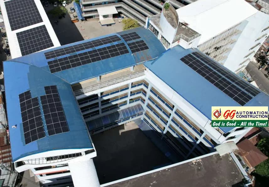 UCLM University of Cebu Lapu-Lapu & Mandaue Campus - On-going UCLM 433kw ON-GRID project - Photo 1